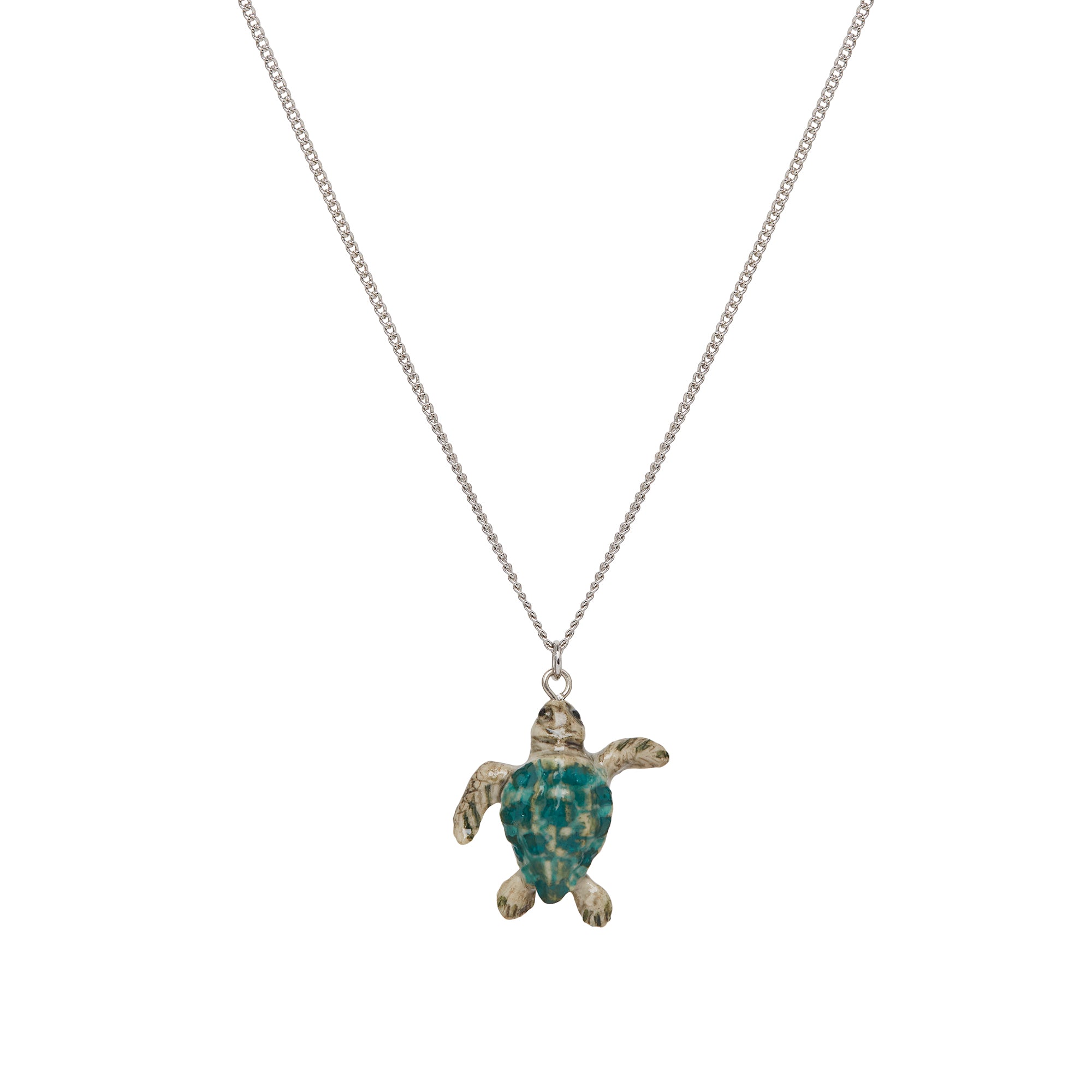 Tiny Sea Turtle Necklace