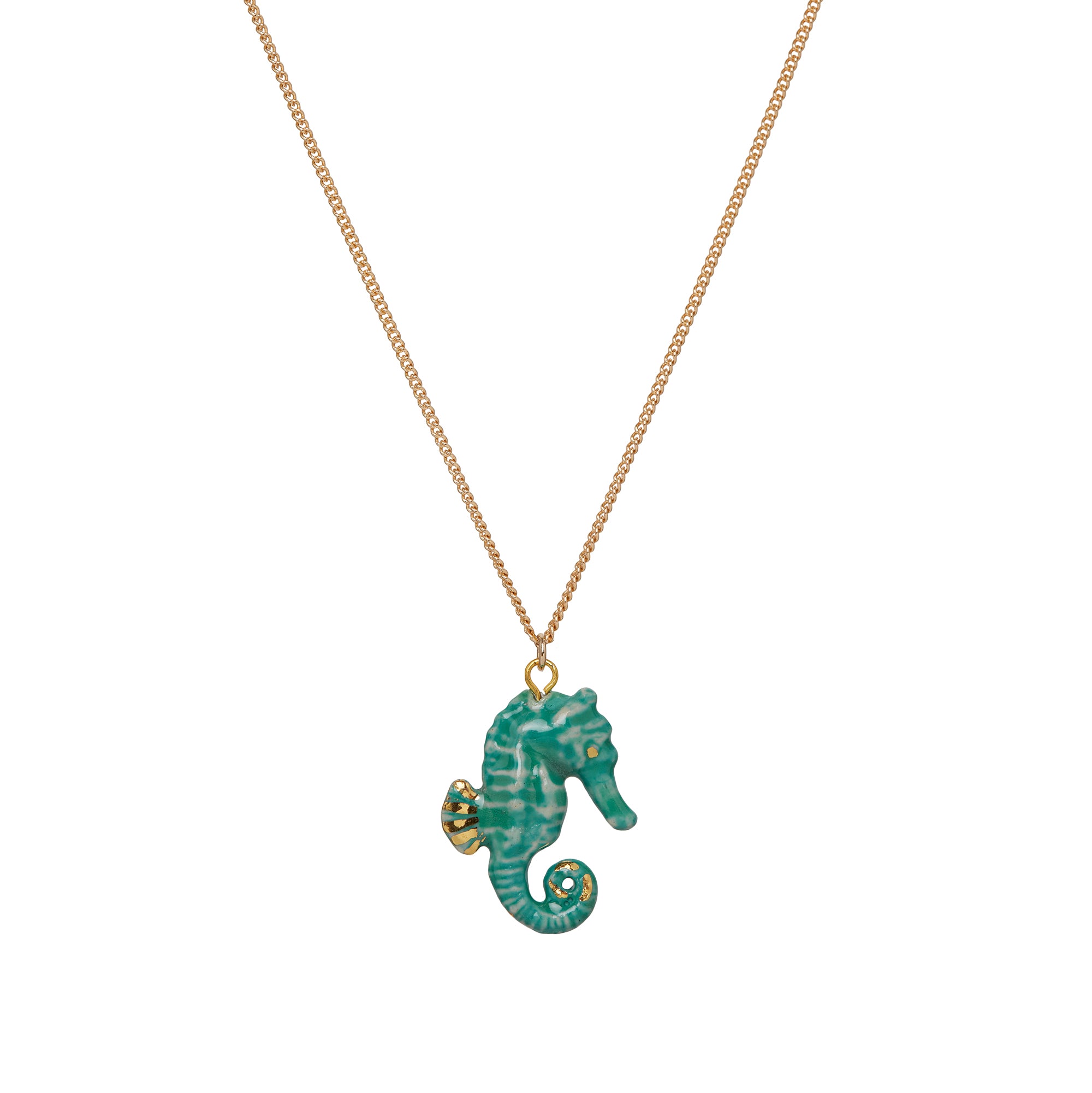 Tiny Seahorse Necklace