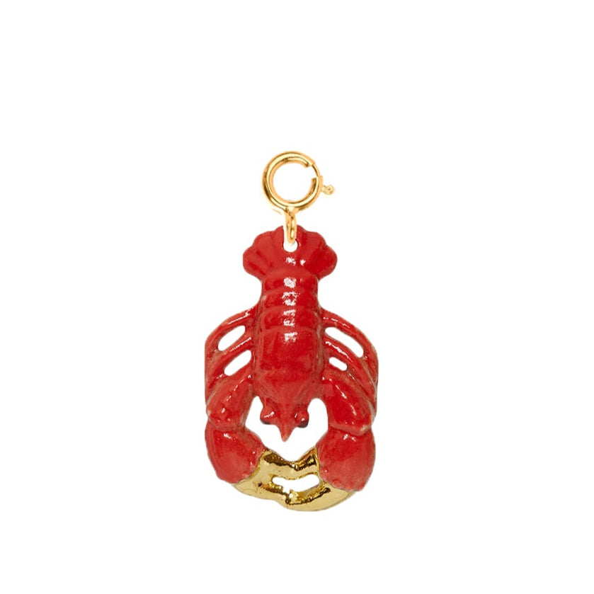 Golden Lobster Charm