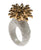 White & Gold Pineapple Ring