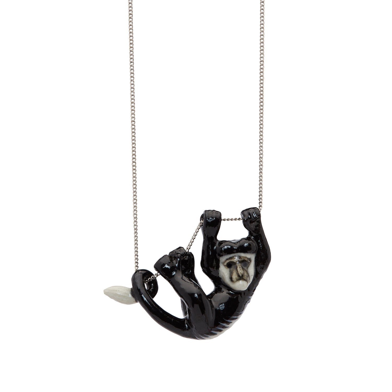 Colobus Monkey Necklace