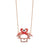 Summer Sale - Small Flamingo Kissing Necklace