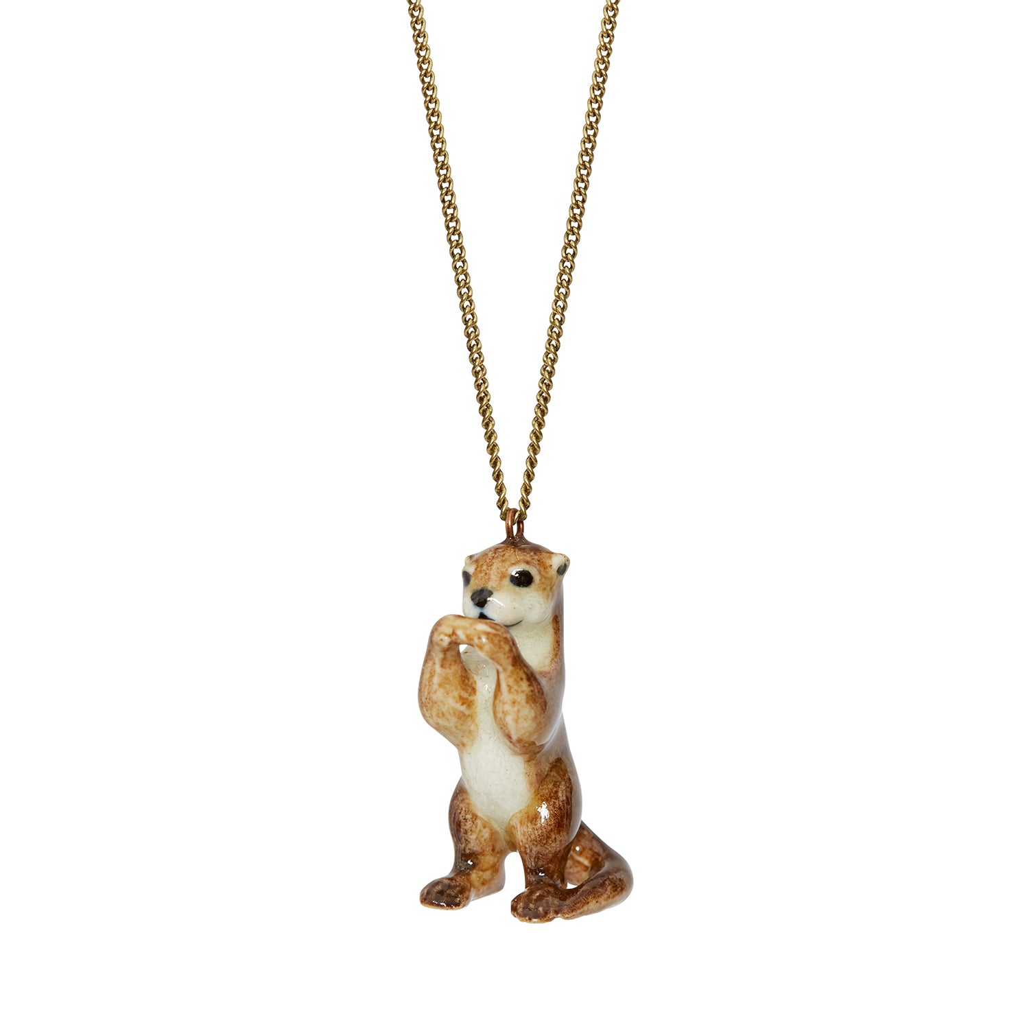 Standing Otter Necklace - Main Image