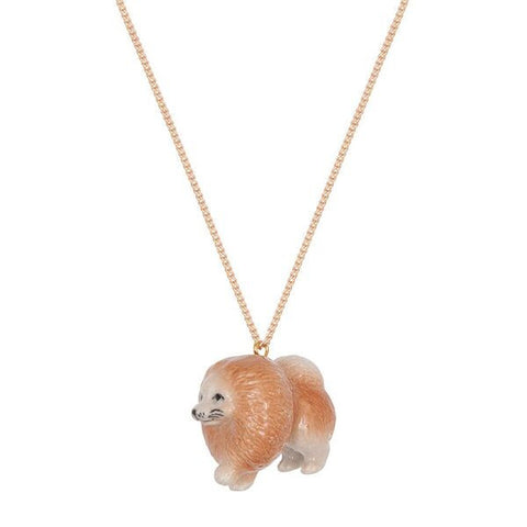 Spring Sale - Pablo The Pomeranian Necklace
