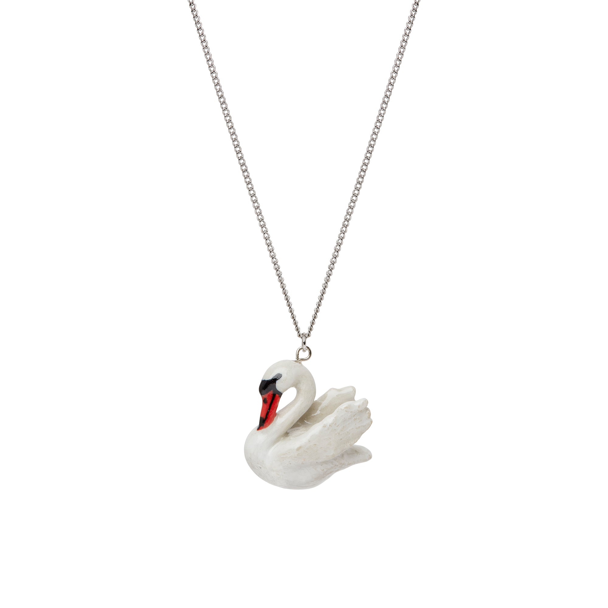 White Swan Necklace