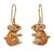 Cute Dormouse Earrings