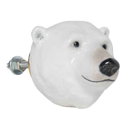 Polar Bear Doorknob