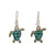Sea Turtle Hook Earrings
