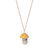 Yellow Toadstool Necklace