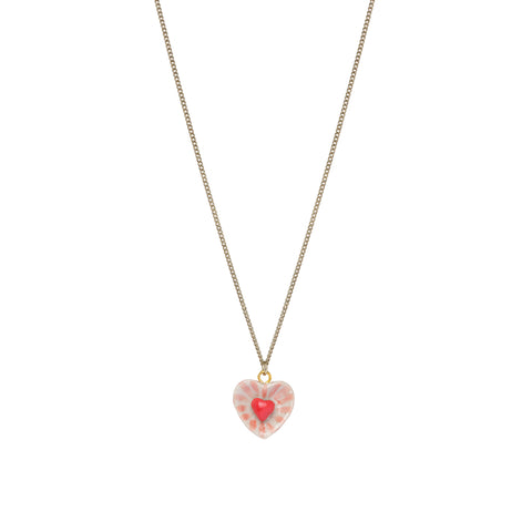 Heart in Heart Necklace