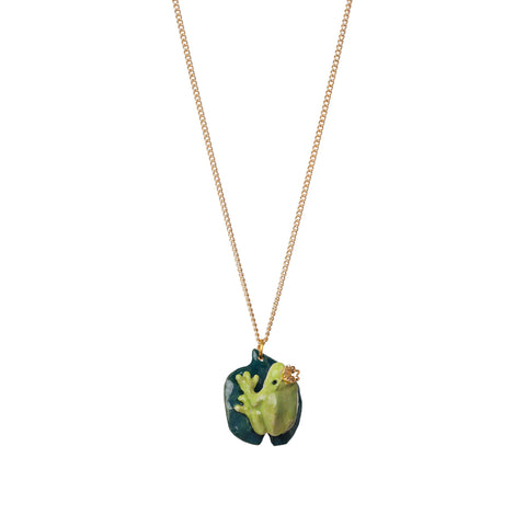 Queen Frog Necklace