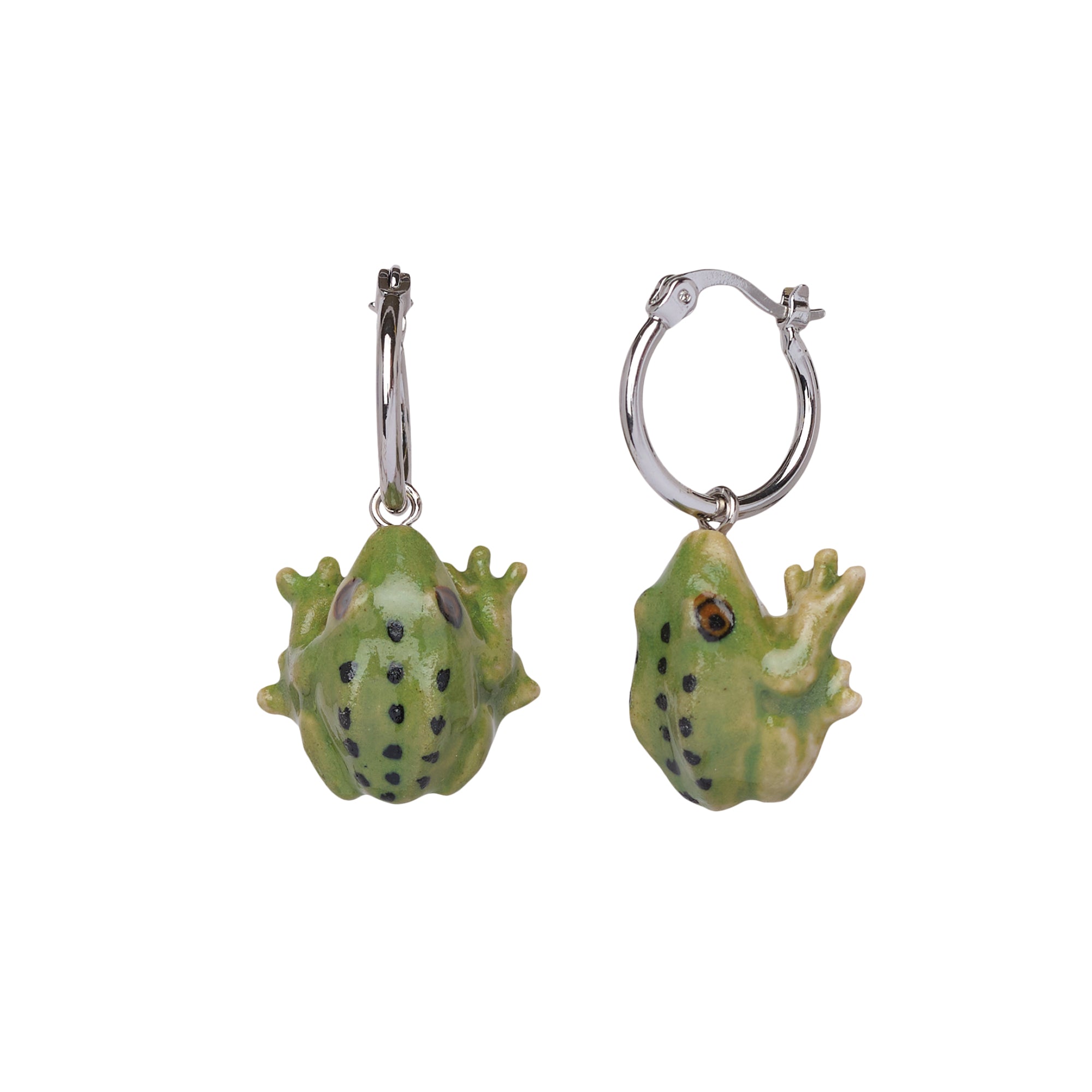 Tiny Frog Earrings