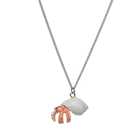Tiny Hermit Crab Necklace
