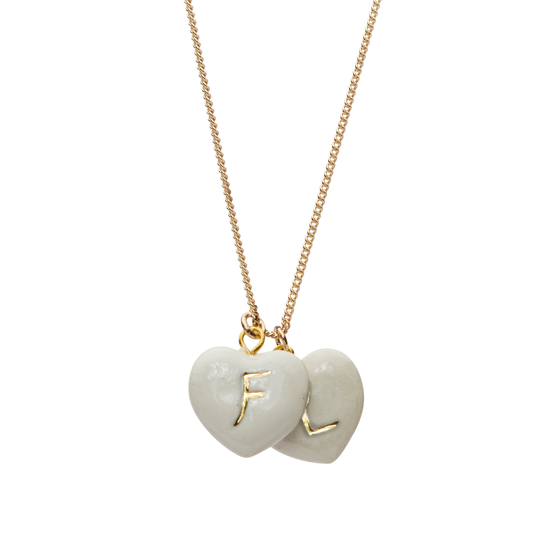 Initial Heart Necklace