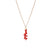 Small Red Coral Necklace
