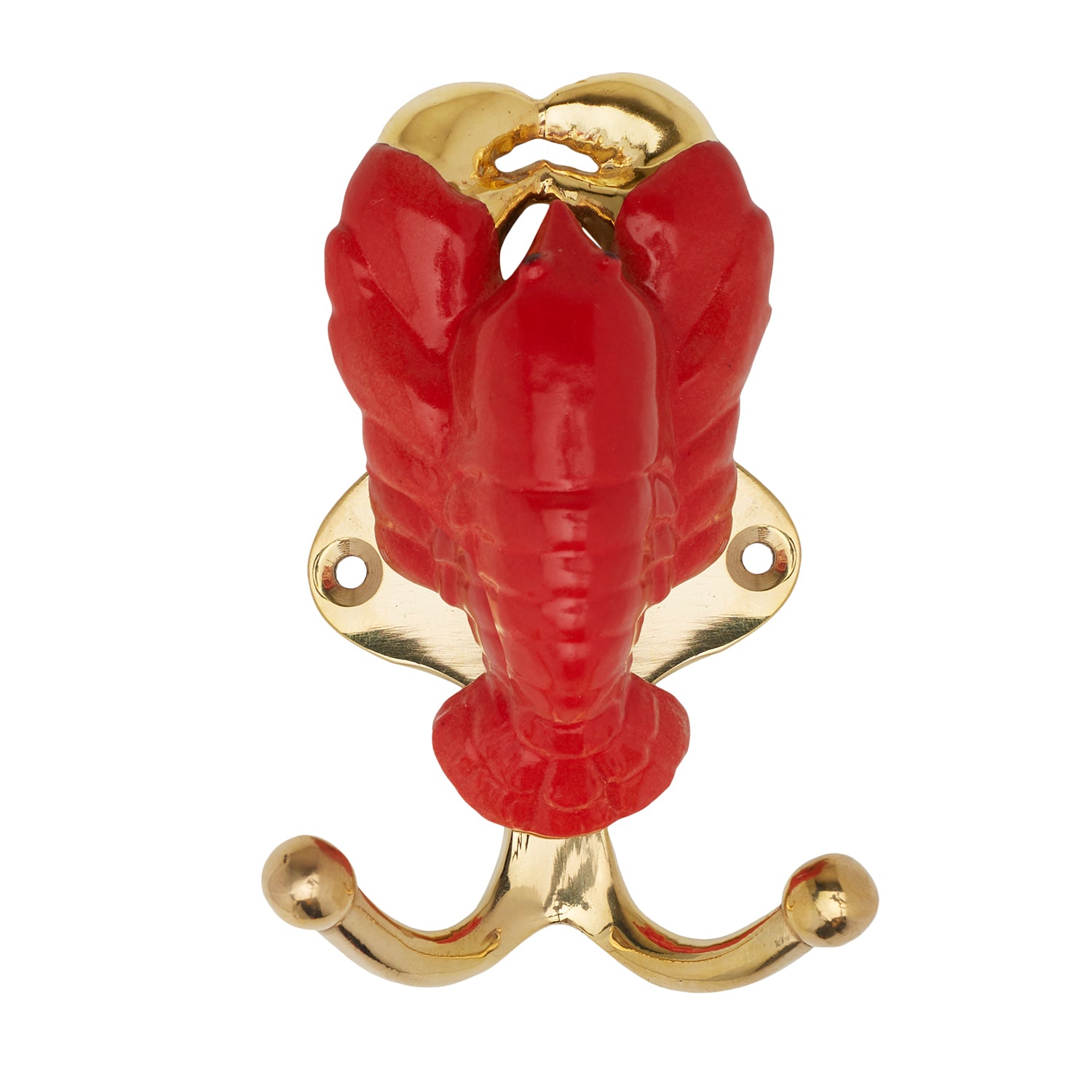 Red & Gold Lobster Hook