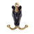 Black & Gold Unicorn Head Hook