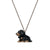 Sitting Dachshund Puppy Necklace