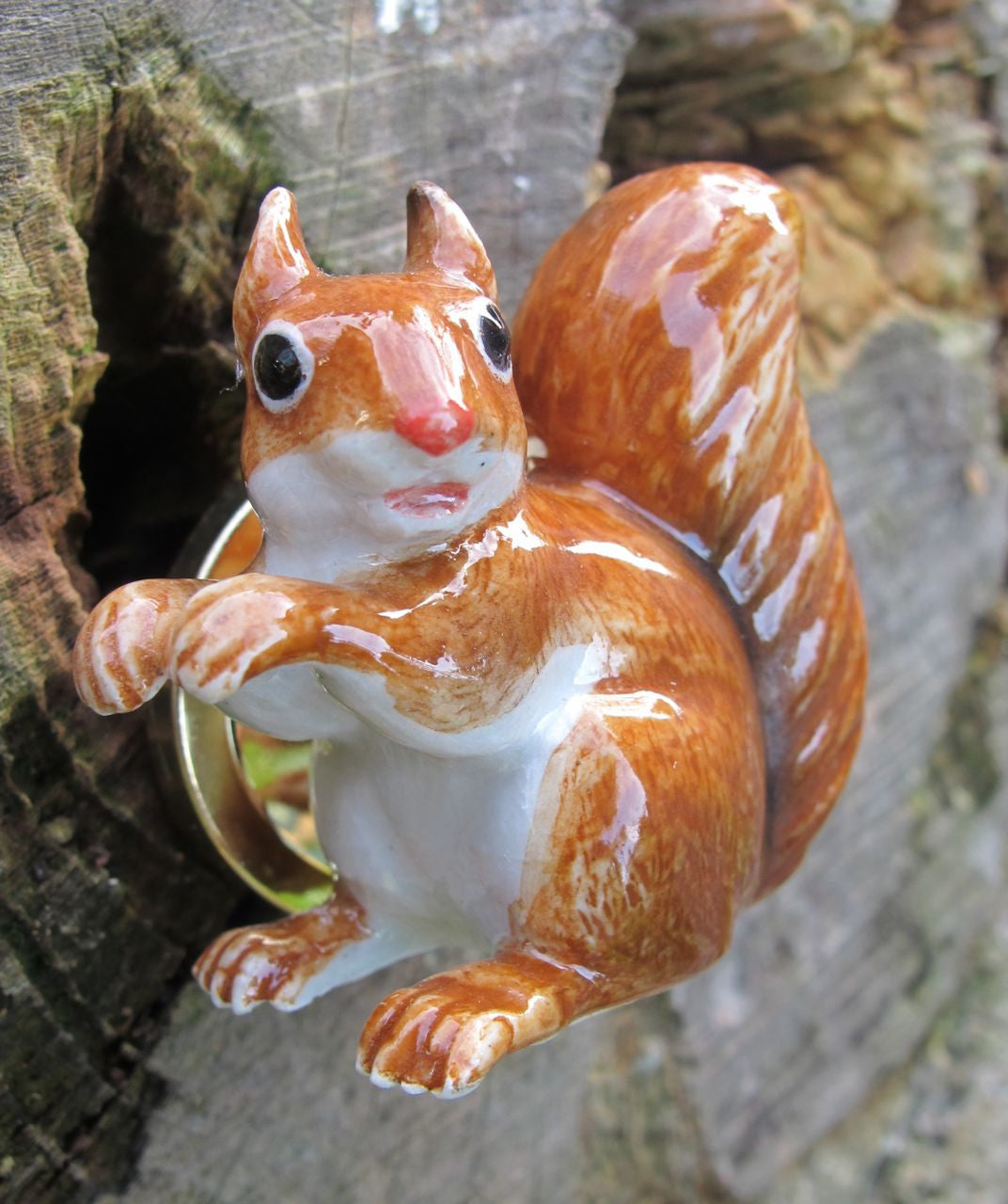 Autumn Sale - Squirrel Doorknob