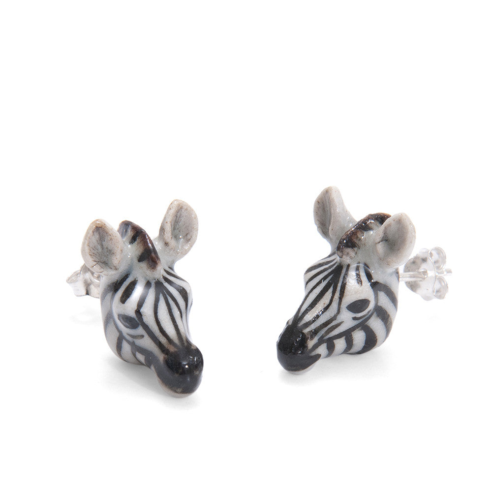 Zebra Earrings