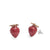 Gold Leaf Strawberry Studs