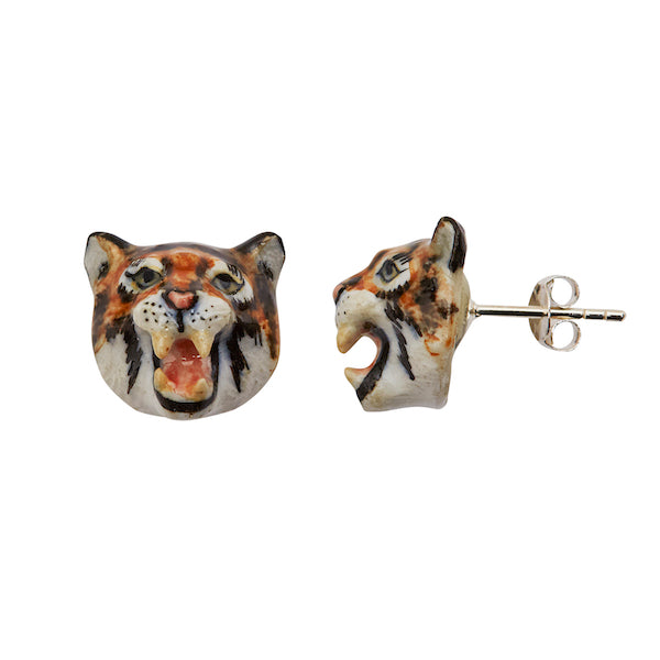 Roaring Tiger Earrings