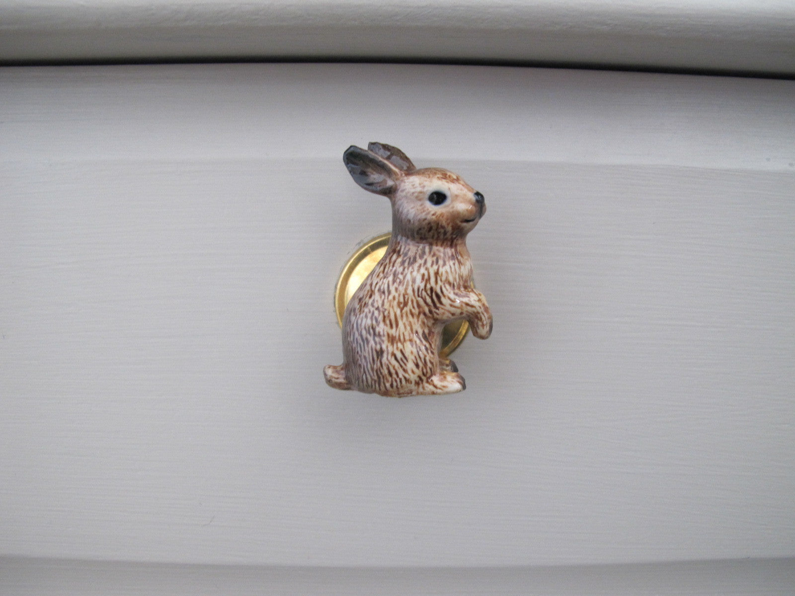 Autumn Sale - Brown Rabbit Doorknob