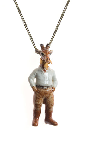 Mr Safari Giraffe Necklace