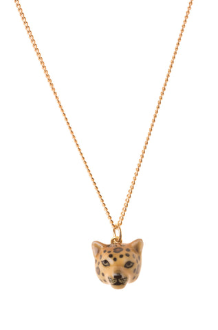 Leopard Head Necklace