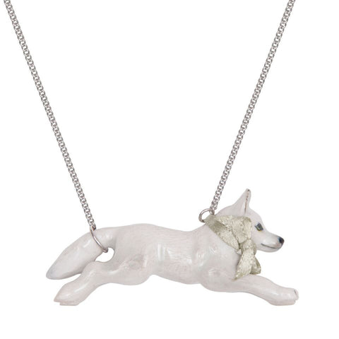 Snow Fox Necklace