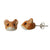Ballerina Mouse Stud Earrings