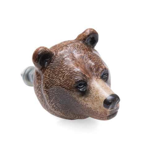 Brown Bear Doorknob