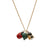 Tiny Ladybird, Leaf and Bee Necklace