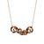 Double Brown Snake Necklace