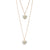 Double Initial Heart Necklace