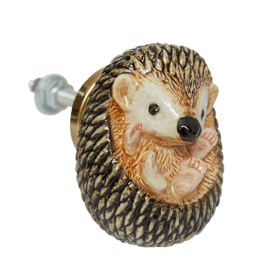 Baby Hedgehog Doorknob