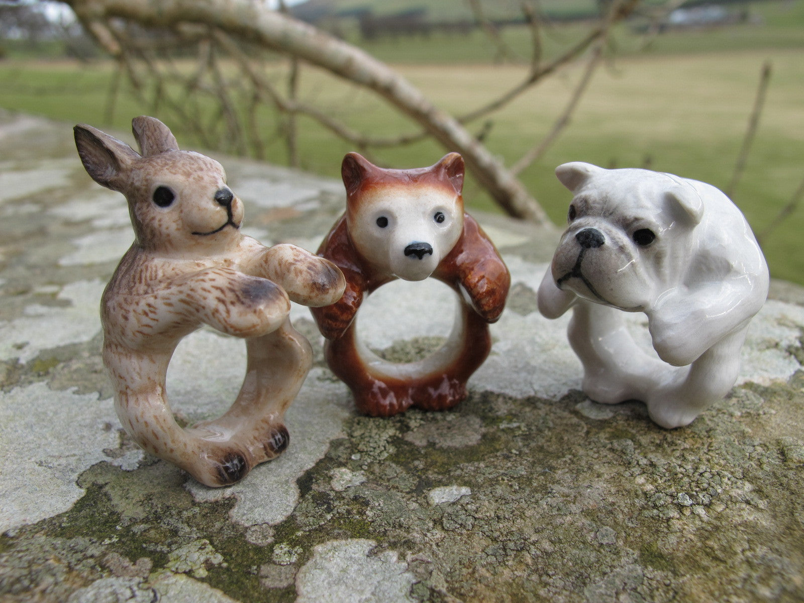 Autumn Sale - Brown Rabbit Ring
