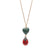 Ladybird and Leaf Necklace