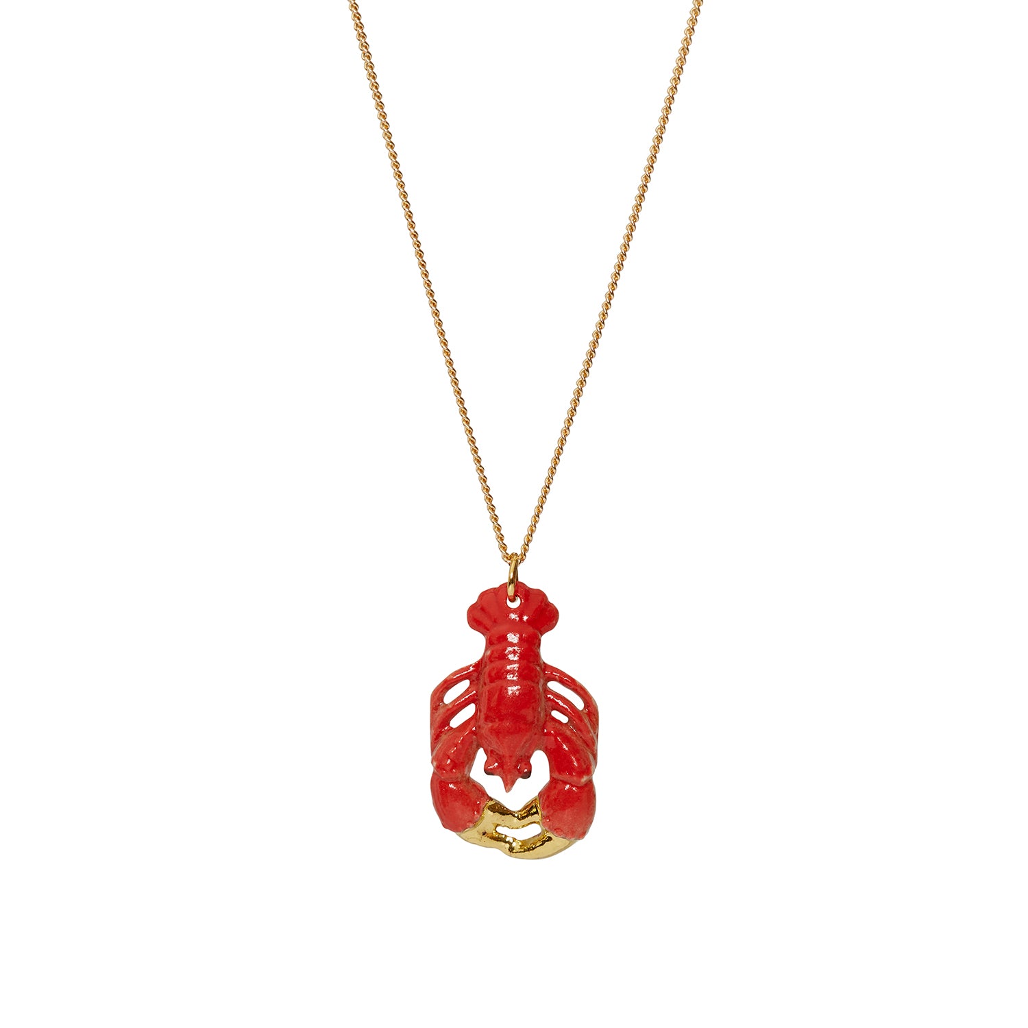 Small Lobster Necklace