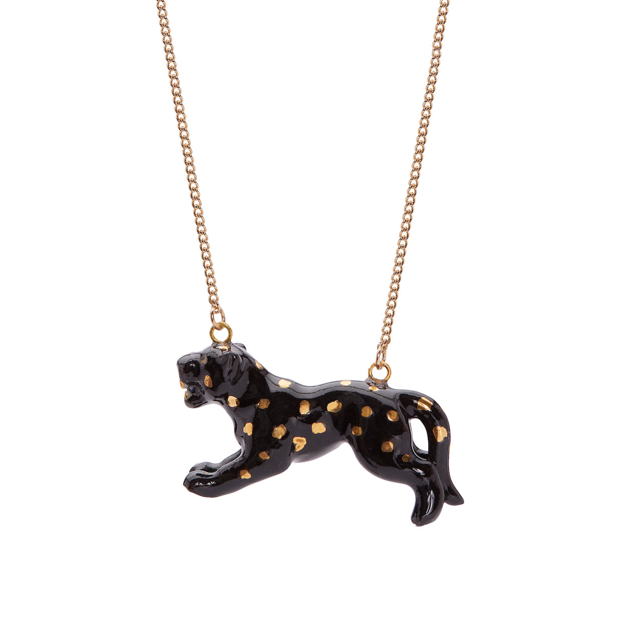 Leaping Panther Necklace