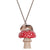 Mouse and Toadstool Necklace