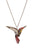 Red Hummingbird Necklace