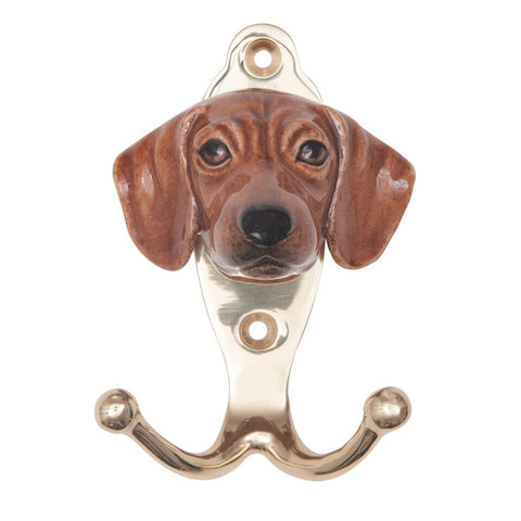 Brown Dachshund Hook