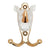 White & Gold Rhino Hook